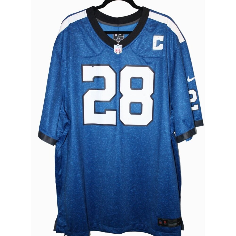 Jonathan Taylor #28 Indianapolis Colts NFL Nike Engineered On-Field Jersey 3XL